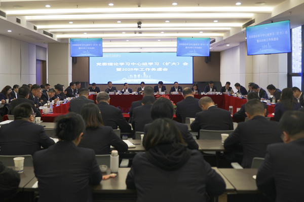 聚焦问题研对策，务虚求实谋发展 谈球吧体育集团等三家公司召开党委理论学习中心组学习扩大会暨2025年工作务虚会